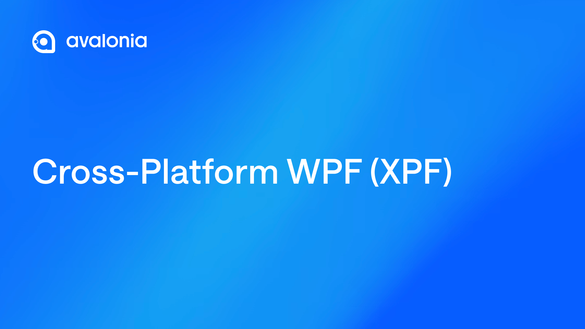 Avalonia XPF - Your WPF App on macOS and Linux, Without the Rewrite