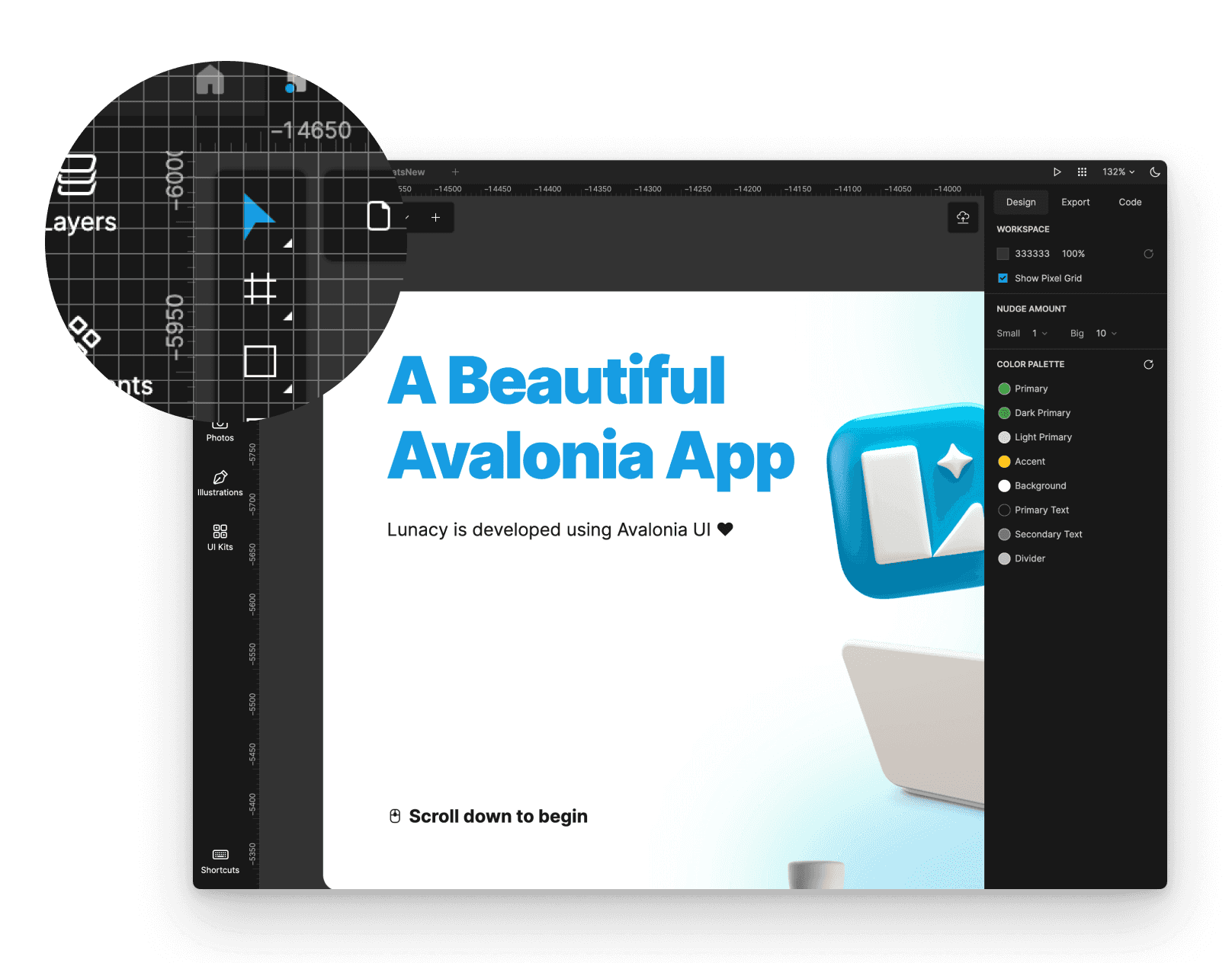 Pixel-perfect rendering on macOS with Avalonia